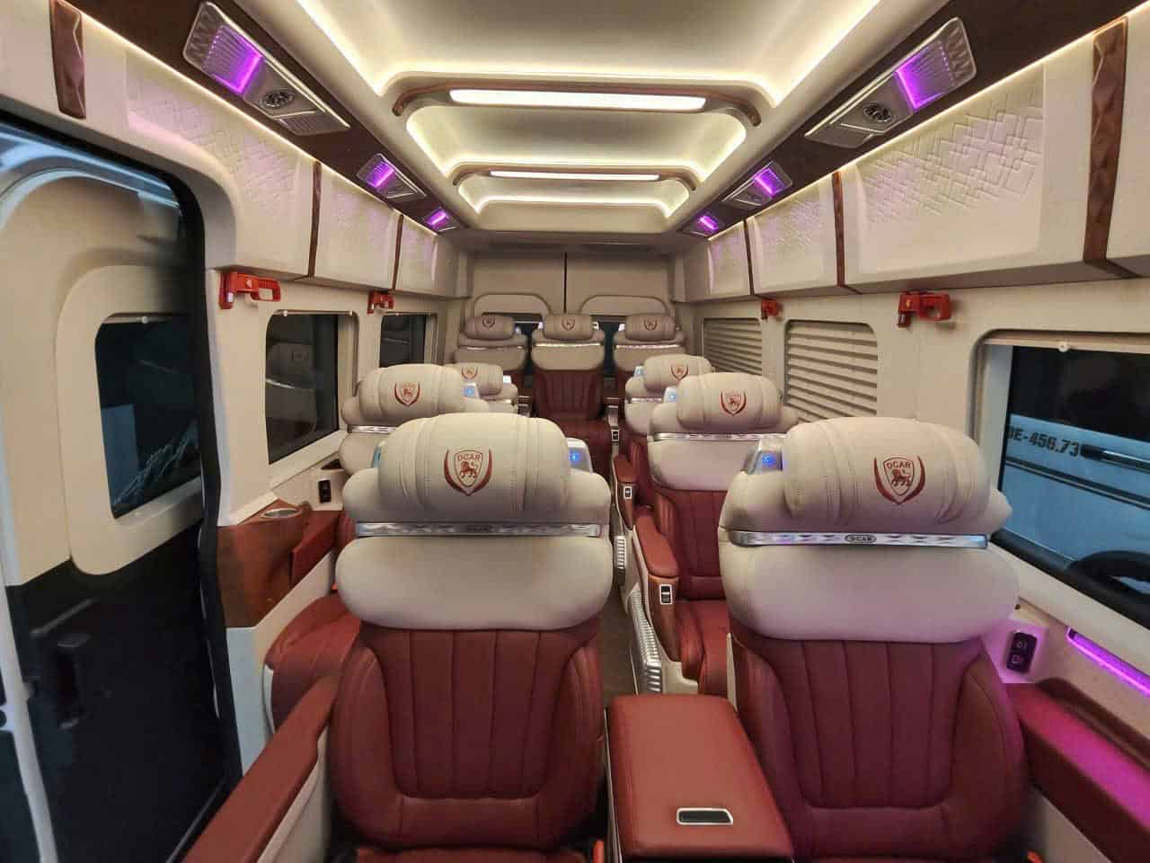 Khoang ghế Limousine sang trọng
